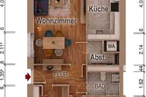 Wohnen mit Charakter: 3-Zimmer-Wohnung in Chemnitz-Markersdorf – Faleska-Meinig-Straße 12, 9122 Markersdorf, Chemnitz – Vorschaubild 1