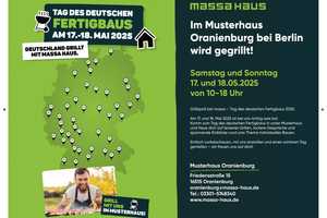 🔥 massa grillt! - Grillfest & Hausbau-Erlebnis am 17. und 18. Mai 2025 im Musterhaus Oranienburg – Berlin – Vorschaubild 1