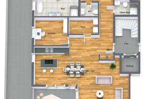 Kunstvolle Architektur trifft auf modernes Penthousedesign – Christ-König-Straße 34, 53229 Holzlar, Bonn – Vorschaubild 6