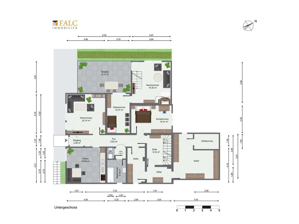 Grundriss Untergeschoss