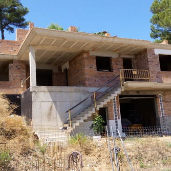 Freistehendes Einfamilienhaus im Bau zu verkaufen
