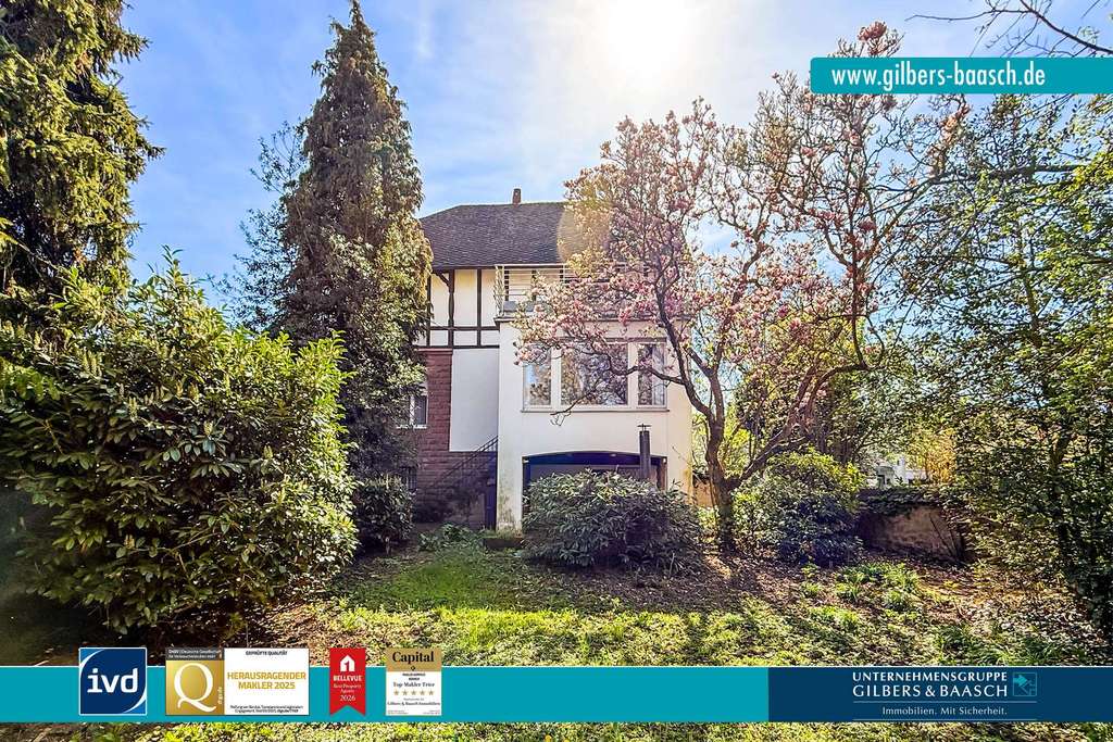 Immobilie in Konz - Konz: Charmante Altbauvilla mit großzügigem Garten in ruhiger, zentraler Wohnlage - Bild 0