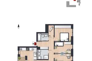 Familien aufgepasst! Großzügige Neubauwohnung im Kurt 2.0 – Kurt-Schumacher-Ring 242, 38444 Detmerode, Wolfsburg – Vorschaubild 14
