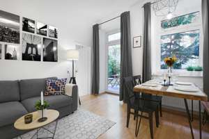 Liebevoll eingerichtet 1 Zimmerwohnung mit idyllischer Terrasse – Die vollständige Adresse der Immobilie erhältst du vom Anbieter., 10437 Prenzlauer Berg, Berlin – Vorschaubild 4