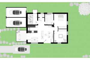 KENSINGTON - Exklusiv - Nachhaltiges Wohnen: Modernes KfW-70 Zweifamilienhaus mit schönem Garten – Dachau (Kreis) – Vorschaubild 17