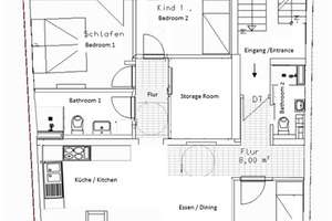 4-Zimmer Wohnung in Top Bonn Beuel Lage. Renoviert und hochwertig möbliert. – Rheinaustraße 183, 53225 Beuel-Mitte, Bonn – Vorschaubild 48