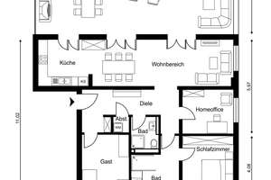 Modernes Penthouse mit Dachterrasse, Licht und Linie – Die vollständige Adresse der Immobilie erhältst du vom Anbieter., 22455 Niendorf, Hamburg – Vorschaubild 15