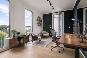 Modernes Penthouse mit exklusiver Möblierung – Die vollständige Adresse der Immobilie erhältst du vom Anbieter., 80939 Obere Isarau, München – Vorschaubild 10