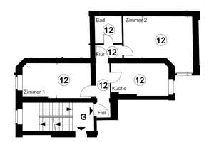 Kreuzberger Kiez: 2-Zimmer-Wohnung zum Selbstbezug, sanierter Altbau, Dielenboden, provisionsfrei – Reichenberger Straße 155, 10999 Kreuzberg, Berlin – Vorschaubild 15