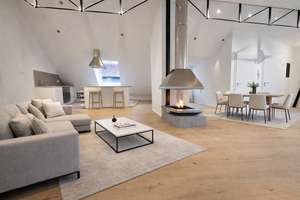 Über den Dächern Mannheims | Stilvolle 110 m² mit Kamin und Loftgefühl – 68165 Schwetzingerstadt/Oststadt, Mannheim – Vorschaubild 2