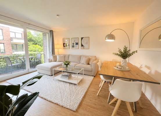 Uni vor der Tür – Stilvolle 2-Zimmer-Wohnung mit Einbauküche & Einbauschränken