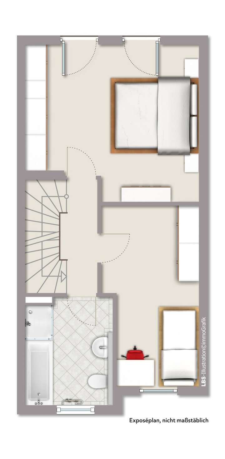 Grundriss Obergeschoss