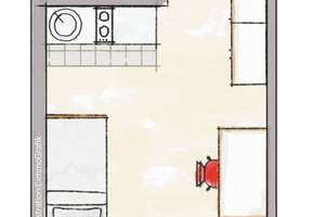 1-Zimmer Apartment für Studenten, Azubis und Schüler in Augsburg-Göggingen – Gabelsberger Straße 56, 86199 Göggingen-Nordwest, Augsburg – Vorschaubild 5