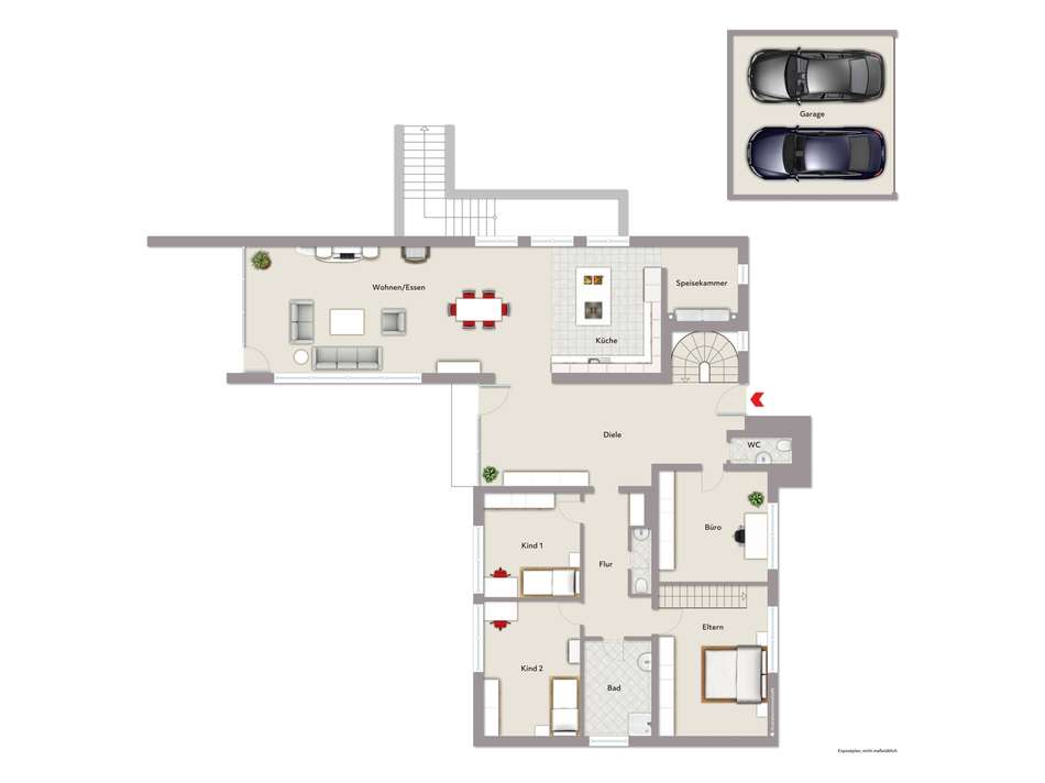 Grundriss Erdgeschoss