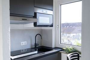 Erstbezug nach Renovierung - möbliertes 1-Zimmer-Apartment mit Stellplatz – Die vollständige Adresse der Immobilie erhältst du vom Anbieter., 76135 Weststadt, Karlsruhe – Vorschaubild 5