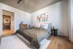3-Zimmer-Neubauwohnung mit ca. 78 m², hochwertiger Ausstattung, Einbauküche & Ostbalkon in Rosenheim – Die vollständige Adresse der Immobilie erhältst du vom Anbieter., 83024 Nord, Rosenheim – Vorschaubild 8