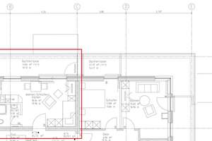 Dachterrasse, PKW-Stellplatz, kleine EBK  - modernes 1-Zimmerapartment mit toller Ausstattung! – 7745 Jena-Süd, Jena – Vorschaubild 15