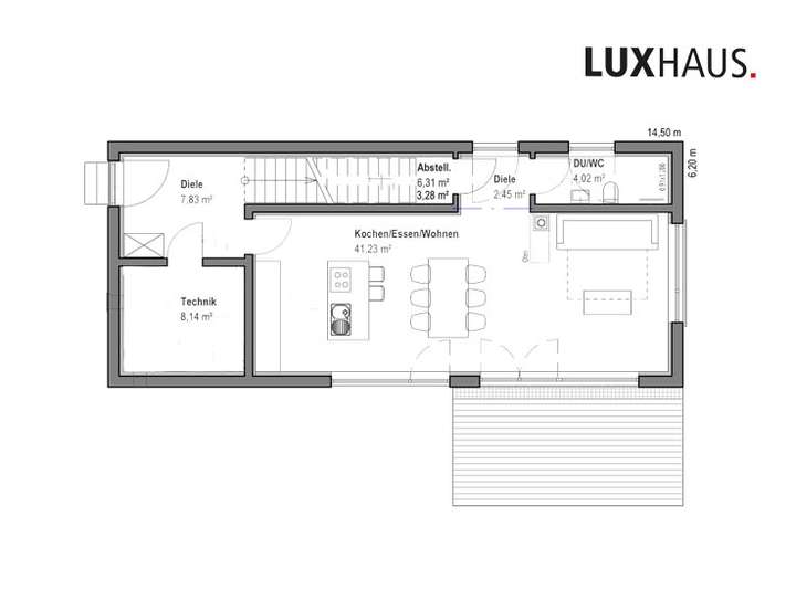 Grundriss Erdgeschoss