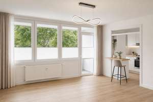  TOP RENOVIERTE 3 Zi. Whg. mit Blk. & TG - OHNE MAKLERGEBÜHR