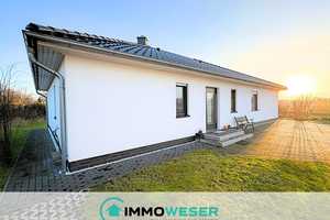 Reserviert! Neuwertiger Bungalow mit Erdwärmepumpe und Naturblick – Diepholz (Kreis) – Vorschaubild 1
