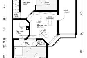 Nähe Villenkolonie Eberstadt * familienfreundliches Wohnhaus mit Einliegerwohnung – 64297 Eberstadt, Darmstadt – Vorschaubild 2