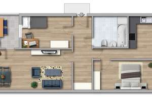 DREI ZIMMER MIT BALKON! – 39130 Neu Olvenstedt, Magdeburg – Vorschaubild 9
