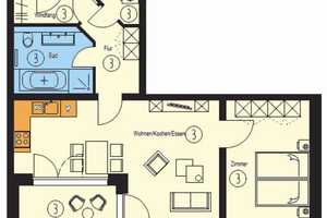Exklusiver Neubau in Gohlis-Mitte! 2-Zimmerwohnung mit Loggia ! – Blumenstraße 64, 4177 Leipzig – Vorschaubild 8