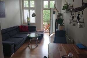 Möbilierte 2-Raumwohung im beliebten Waldstraßenviertel