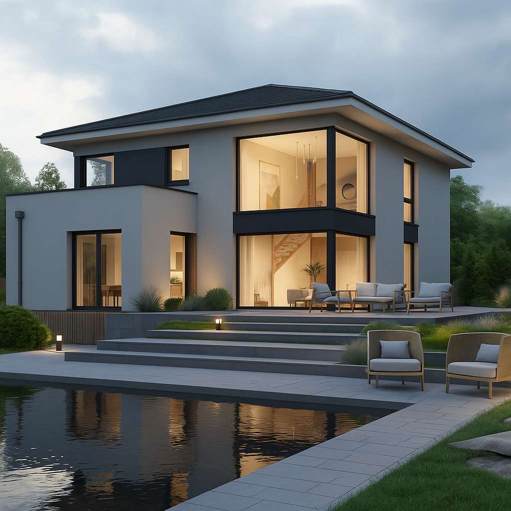 Immobilie in Mengkofen - Moderne Stadtvilla „München“ – inkl. Grundstück zum Traumpreis! - Bild 0