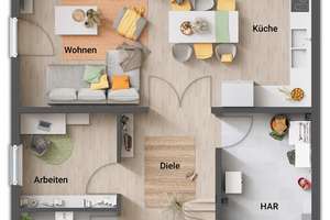 Ihre eigenen 4 Wände in ländlicher Idylle – Die vollständige Adresse der Immobilie erhältst du vom Anbieter., 14550 Groß Kreutz (Havel) – Vorschaubild 9