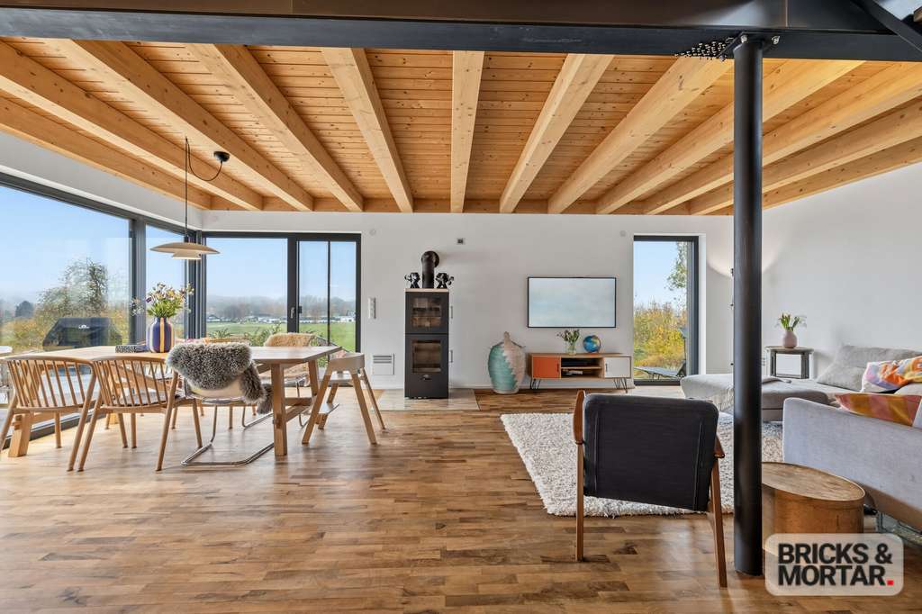 Immobilie in Zusmarshausen - Design trifft Nachhaltigkeit: Architekten-Holzhaus im Passivhausstandard mit Panoramablick - Bild 3