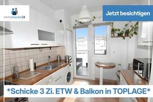 ***schicke 3 Zimmerwohnung & Balkon in sehr zentraler Innenstadtlage***Courtagefrei