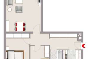 3-Zimmer-Wohnung mit großem Süd-West-Balkon in Lichterfelde Süd – Die vollständige Adresse der Immobilie erhältst du vom Anbieter., 12207 Lichterfelde, Berlin – Vorschaubild 17