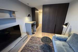 Service-Apartment mit Balkonblick auf den Olympiapark: Zentral, ruhig, hochwertig möbliert – Schwere-Reiter-Straße 27, 80797 Schwere-Reiter-Straße, München – Vorschaubild 2