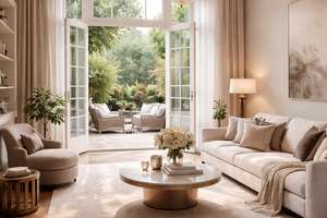 Exklusive und luxuriöse 6-Zimmer-Altbauwohnung im ruhigen Gartenhaus