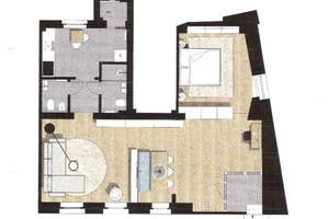 Großzügige + außergewöhnliche 2-Zimmer Wohnung im Loft-Stil • inkl. Einbauküche – 40625 Gerresheim, Düsseldorf – Vorschaubild 19