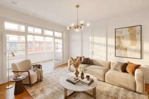 6.999,- pro QM- EXKLUSIVE ALTBAU-WOHNUNG- 100.000,-€ modernisiert- mit Weitblick- dicht am Park