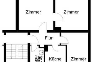 Achtung! Hier wird für Sie renoviert! 3-Zimmer-EG-Wohnung sucht neue Mieter! – Sutthauser Str. 239, 49080 Osnabrück – Vorschaubild 2