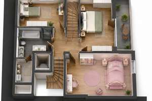 Sonnige Maisonette Wohnung mit 2 Balkonen  in Mannheim Wallstadt – Storchenstrasse 14, 68259 Wallstadt, Mannheim – Vorschaubild 9