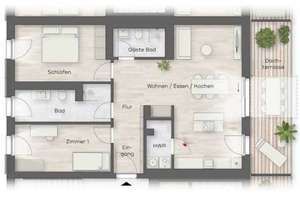 ** Erstbezug | 3 Zimmer in der Penthouse-Etage mit Süd-Dachterrasse & 2 Bädern ** – Kohlenstraße 23, 4107 Zentrum-Südost, Leipzig – Vorschaubild 16