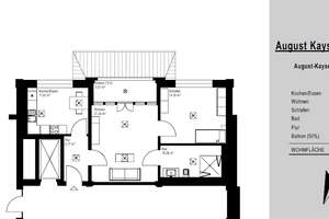 Historisch & modern - barrierefreie, helle 2-Zimmer Wohnung – August-Kayser-Straße 25, 75175 Buckenberg, Pforzheim – Vorschaubild 12