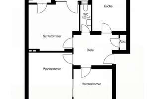 Altbauwohnung in Lindenthal - 3 Zimmer Wohnung mit Balkon und Blick ins Grüne – Die vollständige Adresse der Immobilie erhältst du vom Anbieter., 50931 Lindenthal (Ortsteil), Köln – Vorschaubild 10