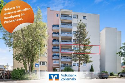 Zentrumsnahe 3,5-Zi.-Wohnung mit Balkon