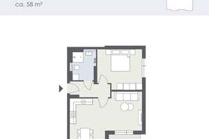 Wohnen im O-Quartier. 2-Zimmer-Etagenwohnung mit ca. 64
m² Wohnfläche und Loggia. – Die vollständige Adresse der Immobilie erhältst du vom Anbieter., 42697 Ohligs/Aufderhöhe/Merscheid, Solingen – Vorschaubild 10