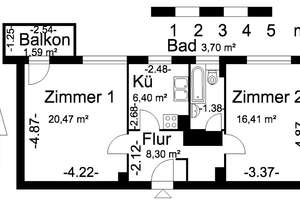 Gemütliche 2-Zimmer-Wohnung in Berlin-Buckow! – Hornblendeweg 8A, 12349 Buckow, Berlin – Vorschaubild 9