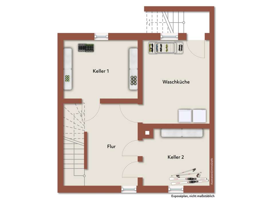 Grundriss-Untergeschoss