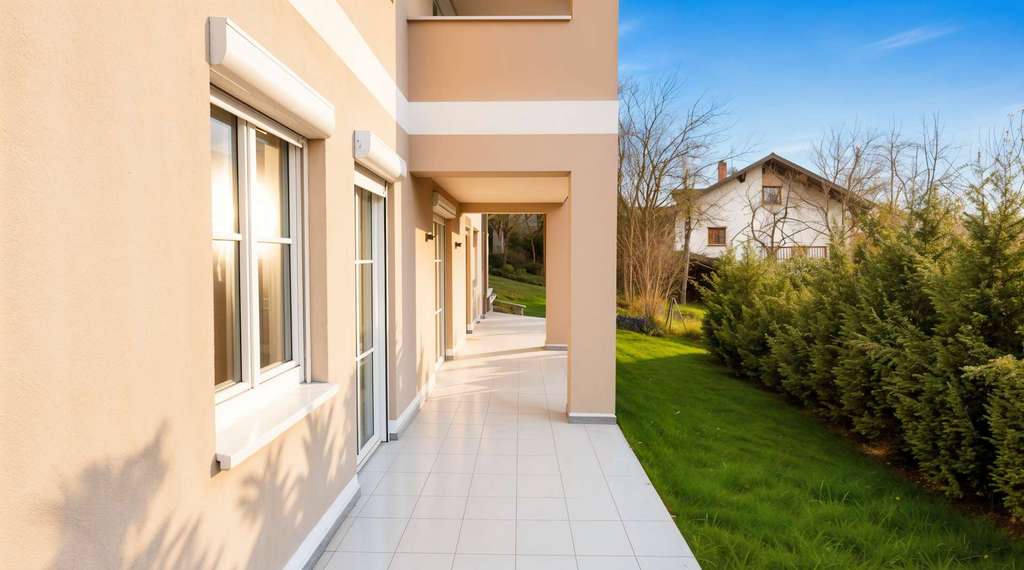 Immobilie in Büchlberg - Moderne, geräumige 2-Zimmer Wohnung mit Terrasse in Saderreut bei Büchlberg - Bild 1