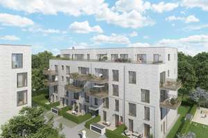 GOLDECK Nr. 1  - elegante Luxuswohnung, 2 Bäder, Kaufpreiszahlung bei Bezugsfertigkeit möglich – Lütticher Straße 3, 40545 Niederkassel, Düsseldorf – Vorschaubild 2