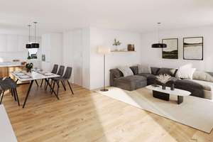 EH55-*NEUBAU* Familienfreundliche Doppelhaushälfte mit West-Garten in ruhiger Lage in A.-Göggingen! – Die vollständige Adresse der Immobilie erhältst du vom Anbieter., 86199 Göggingen-Nordwest, Augsburg – Vorschaubild 5