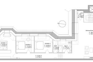 4-Zimmer Penthouse im Hinterhaus - WE 3 Parkside Lietzensee – Kaiserdamm 102, 14057 Charlottenburg, Berlin – Vorschaubild 14